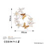 Wallity Butterflies - 3 Escultura de Pared Multicolor